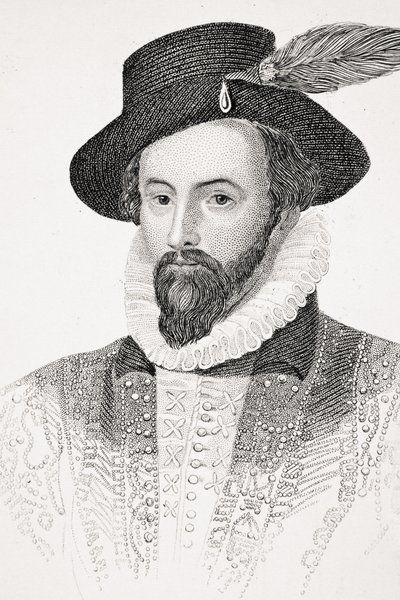 Sir Walter Raleigh, illustration de 